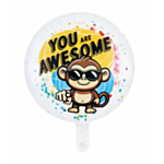 You Are Awesome Abe Folieballon
