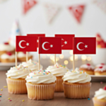 Tyrkiet Flag Kagepinde
