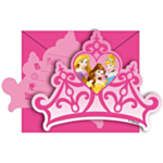 Disney Prinsesser® Krone Invitationer