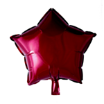 Stjerne Folieballon Rød