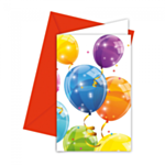 Festballon Invitationer