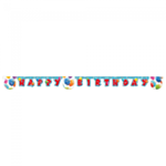 Festballon Happy Birthday Guirlande