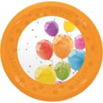 Genanvendelige Ballon Tallerkener