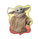 The Mandalorian® Grogu Folieballon