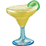 Margarita Glas Folieballon