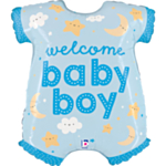 Baby Boy Body Folieballon