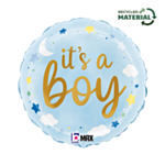 It's A Boy Stjerner & Skyer Folieballon