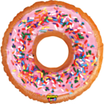 Donut Folieballon Lyserød