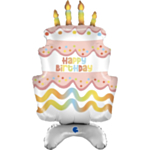 Lagkage Happy Birthday Folieballon