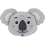 Koala Hoved Folieballon