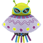Ufo Alien Folieballon
