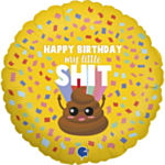 Happy Birthday My Little Shit Folieballon