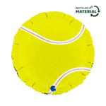Tennisbold Folieballon Gul