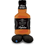 Whiskeyflaske Stående Folieballon