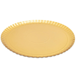 Runde Serveringsfade Guld