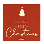 We Wish You A Merry Christmas Servietter