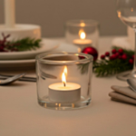 Glas Fyrfadsstage Klar