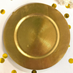 Dekorativt Fad Guld