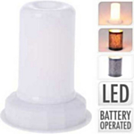 LED Lampe Flammeeffekt