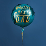World's Best Dad Folieballon
