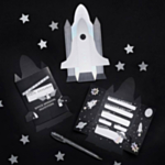Space Party Invitationer