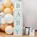 BABY Jumbo Klodser Lyseblå