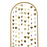 Hjerte Backdrop Guld