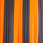 Crepepapir Backdrop Orange/Sort