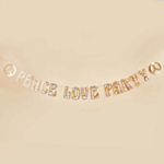 Peace Love Party Guirlande
