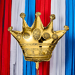 Guldkrone Folieballon