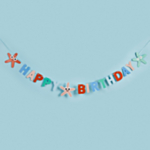 Ocean Party Happy Birthday Guirlande