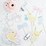 Babyshower Unisex Selfie Props