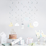 Babyshower Unisex Swirls