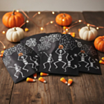 Skelet Halloween Slikposer
