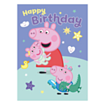 Happy Birthday Peppa Pig® Fødselsdagskort