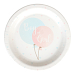 Boy Or Girl Paptallerkener
