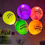 Illooms LED Punch Balloner Happy Birthday