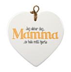 Mamma Porcelænshjerte