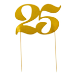 25 Års Kagetopper Guld