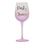 Party Queen Vinglas Lyserød
