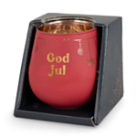 God Jul Spejllys Rød