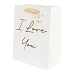 I Love You Gavepose Hvid