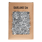 Glitter Juleguirlande Sølv