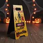 Halloween Gulv Advarselsskilt