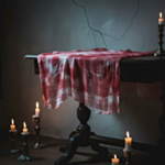 Blodigt Halloween Stof