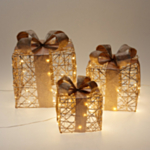 LED Julegaver Champagne