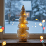 LED Juletræ Creme