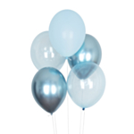 Blå Mix Balloner