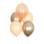 Fersken Mix Balloner