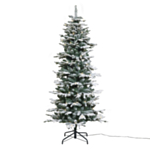 Kunstigt FROST Juletræ LED 180 x 86 cm Klasse A